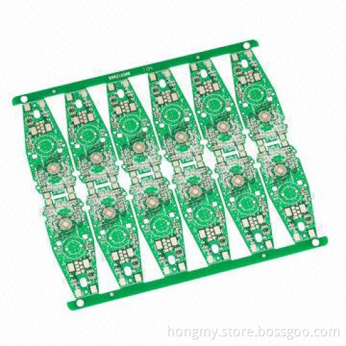 Multilayer PCB, Made of FR-4 Material, 2.0mm Finish Board Thickness and Immersion Gold for Medical